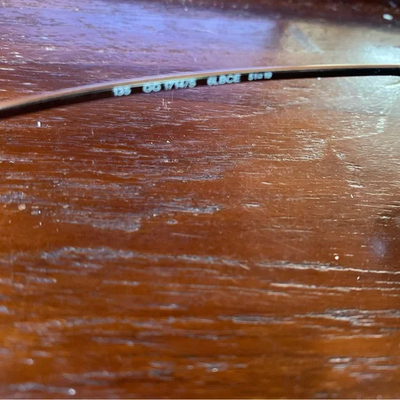 Gucci Silver Rimless Sunglasses - Picture 5 of 12